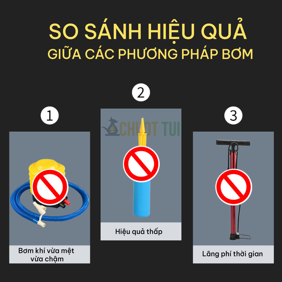 Máy bơm điện túi khí