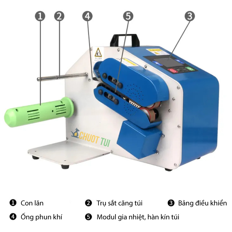 Máy thổi túi đệm khí
