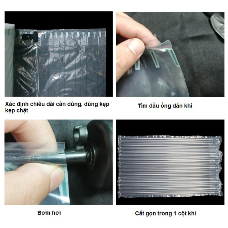 Hướng dẫn bơm cuộn cột khí bằng bơm tay