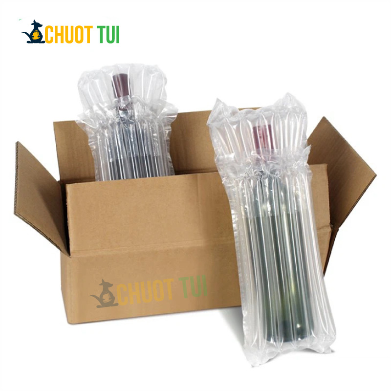 Túi khí chống sốc bọc chai rượu vang