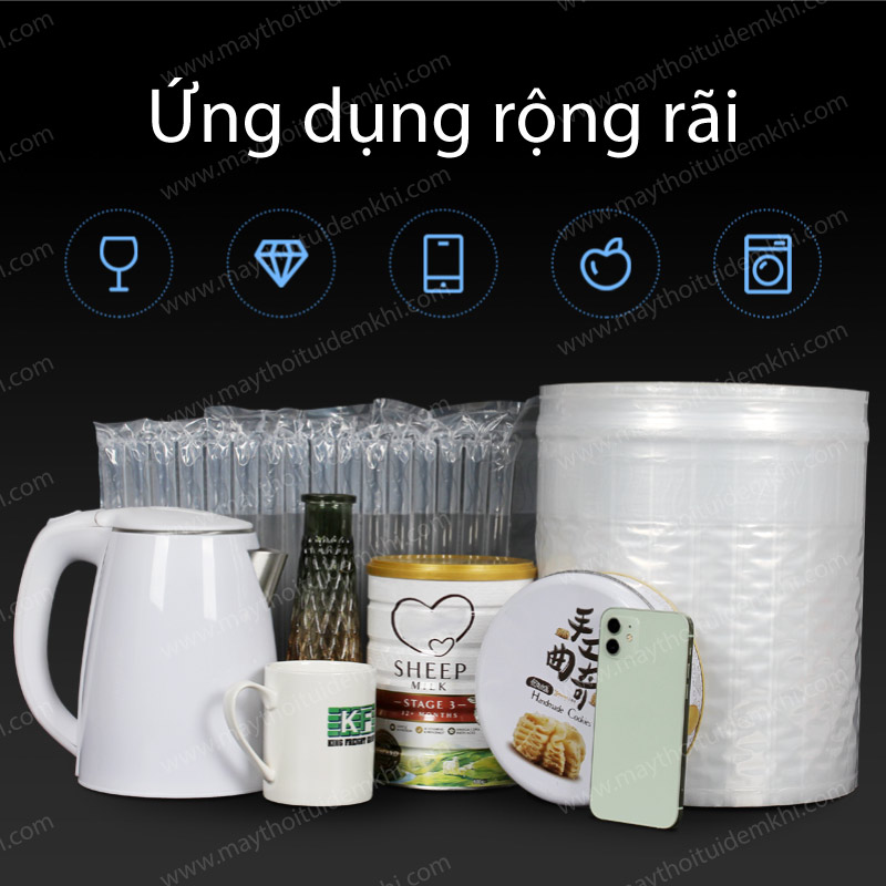 Ứng dụng rộng rãi cho nhiều sản phẩm.